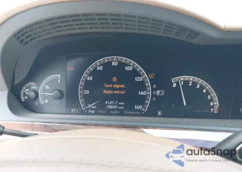 2007 Mercedes-Benz S 550 4Matic from USA, damaged, VIN WDDNG86X27A100857